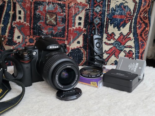 Nikon d5000 dslr solo 6400 - nikon,