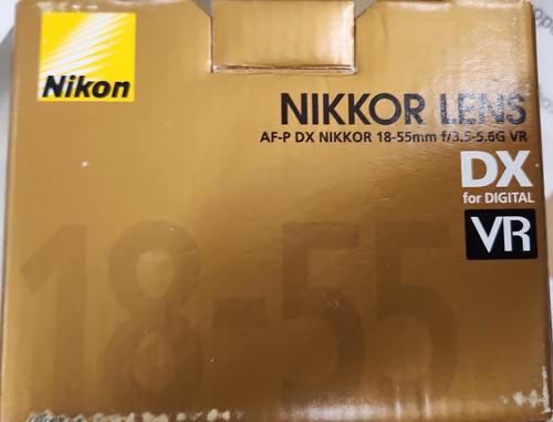 Nikon nikkor 55 mm - af-p,